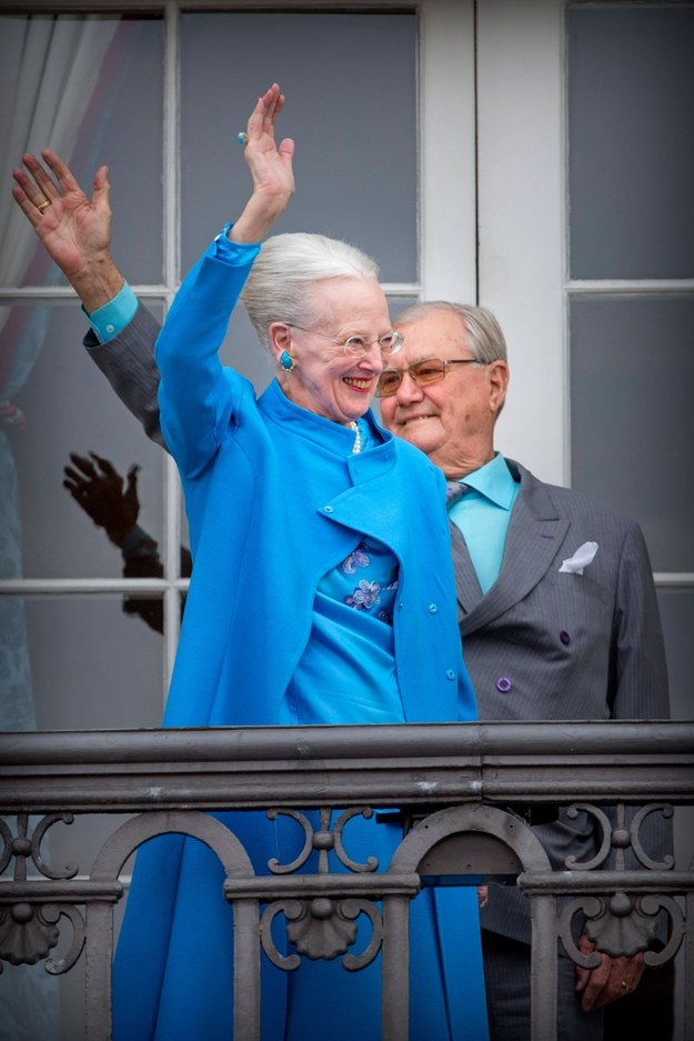 Królowa Małgorzata II i książę małżonek Henryk /Patrick van Katwijk  /PAP/EPA