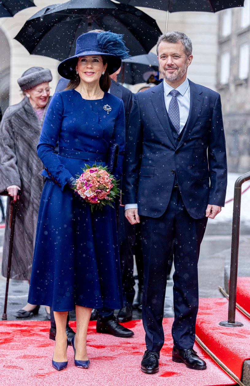 Królowa Maria i król Fryderyk X skupiają na sobie uwagę po zmianie na duńskim tronie / Patrick van Katwijk / Contributor /Getty Images