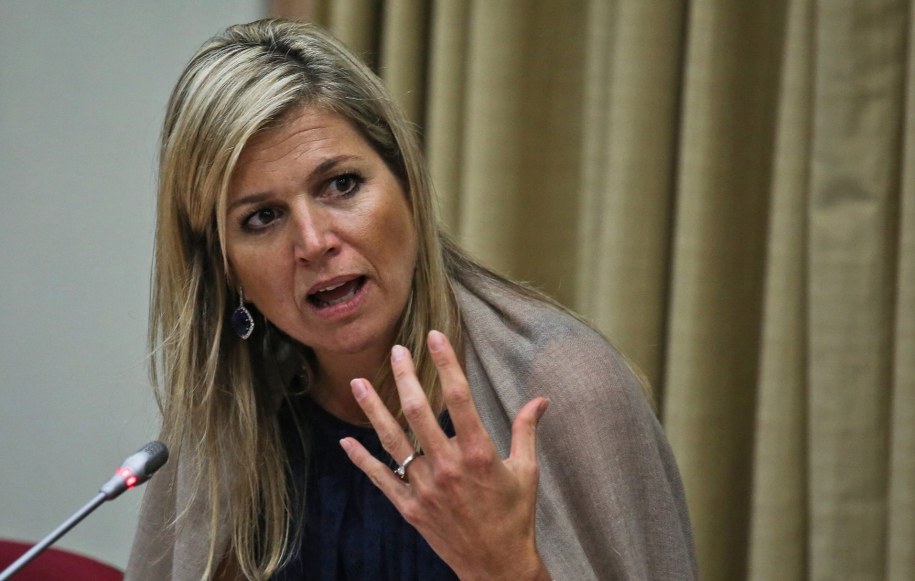 Królowa Maxima /DIVYAKANT SOLANKI /PAP/EPA