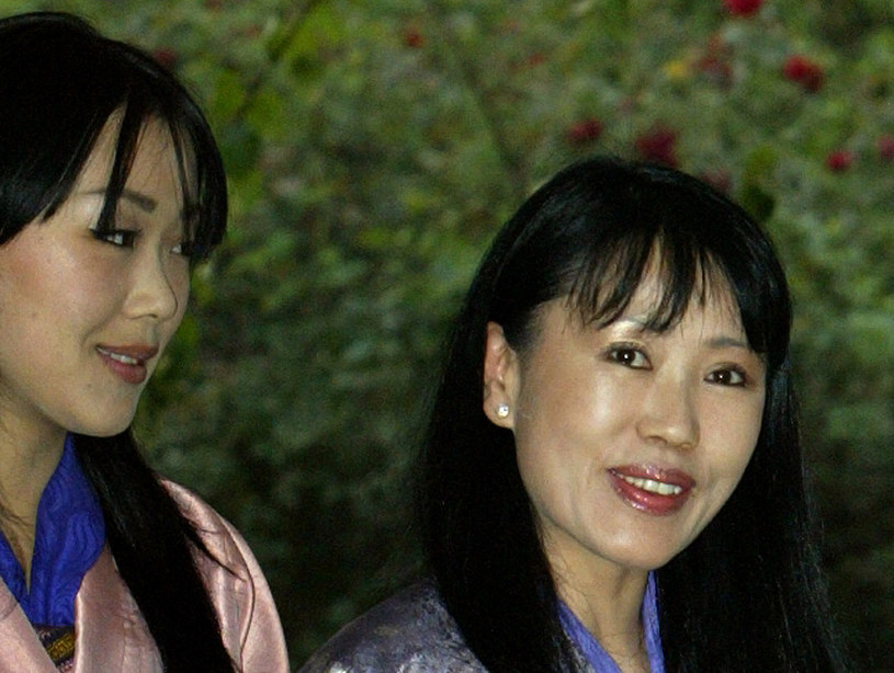 Królowa ze swoją córką, księżniczką  Ashi Sonam Dechan Wangchuck &nbsp; /Reuters /Agencja FORUM
