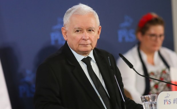 Krótka konferencja Jarosława Kaczyńskiego. Ani słowa o Odrze