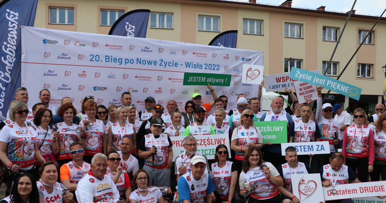 Krótki dystans z wielkim przesłaniem. W Wiśle odbyła się 20. edycja Biegu po Nowe Życie