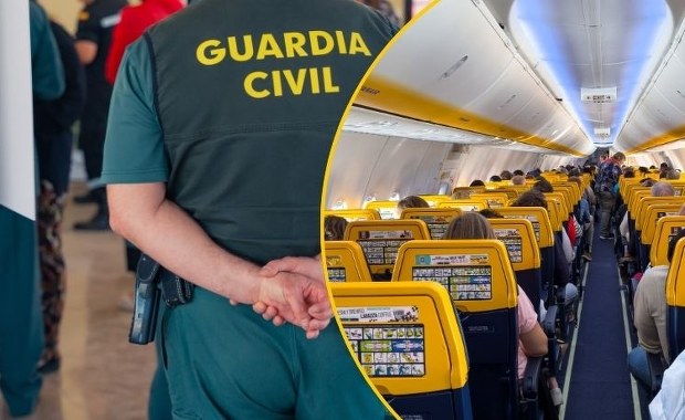 Krwawa awantura w samolocie: Pijany próbował otworzyć drzwi podczas lotu