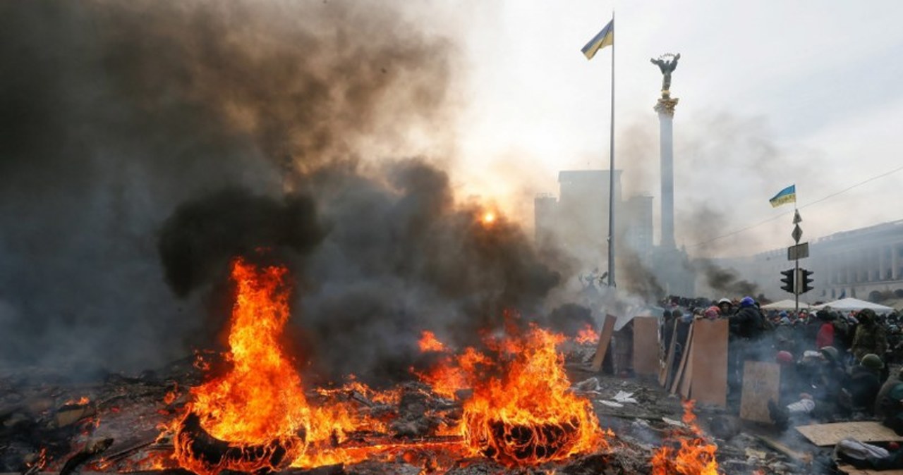 Krwawe protesty na Ukrainie. Majdan wciąż płonie