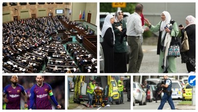Krwawy zamach w Christchurch. Awantura o soki w Sejmie [PODSUMOWANIE DNIA]