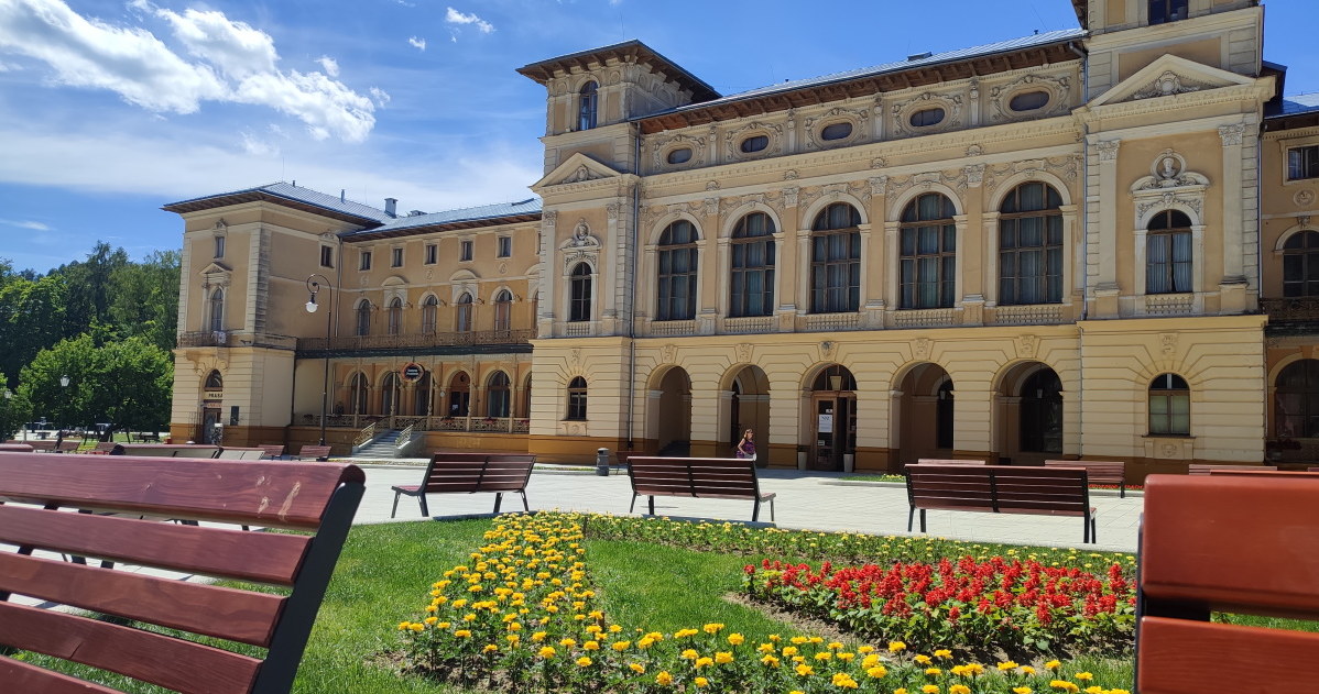 Krynica-Zdrój to najpopularniejsze uzdrowisko w Beskidzie Sądeckim. /Aleksandra Tokarz /INTERIA.PL