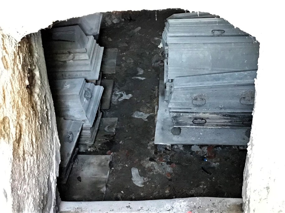 Krypta w kościele w Walimiu /Bartłomiej Paulus /RMF FM