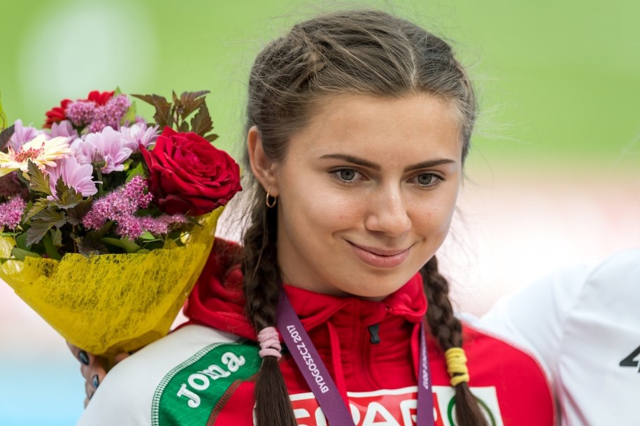 Kryscina Cimanouska (zdjęcie z 2017 roku) /Tytus Żmijewski /PAP