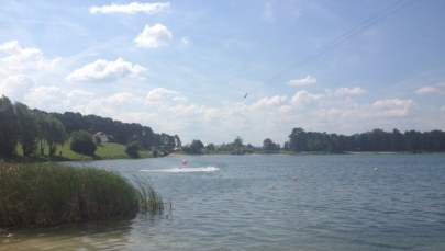 Kryspinów przyciąga pierwszych plażowiczy