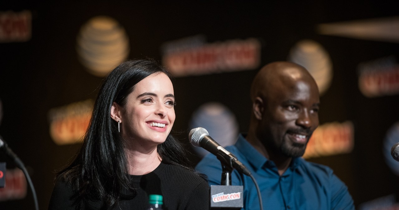 Krysten Ritter i Mike Colter /Dave Kotinsky /Getty Images