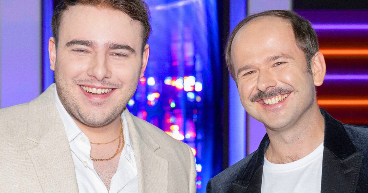 Krystian Ochman i Sławomir Zapała w "Twoja Twarz Brzmi Znajomo" /Polsat /materiały promocyjne