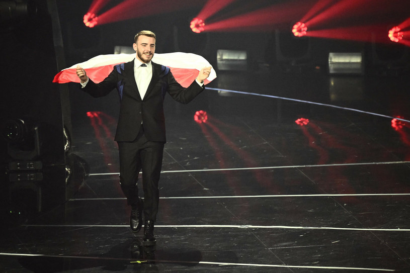 Krystian Ochman w Eurowizji 2022 zajął 12. miejsce /MARCO BERTORELLO/AFP/East News /East News