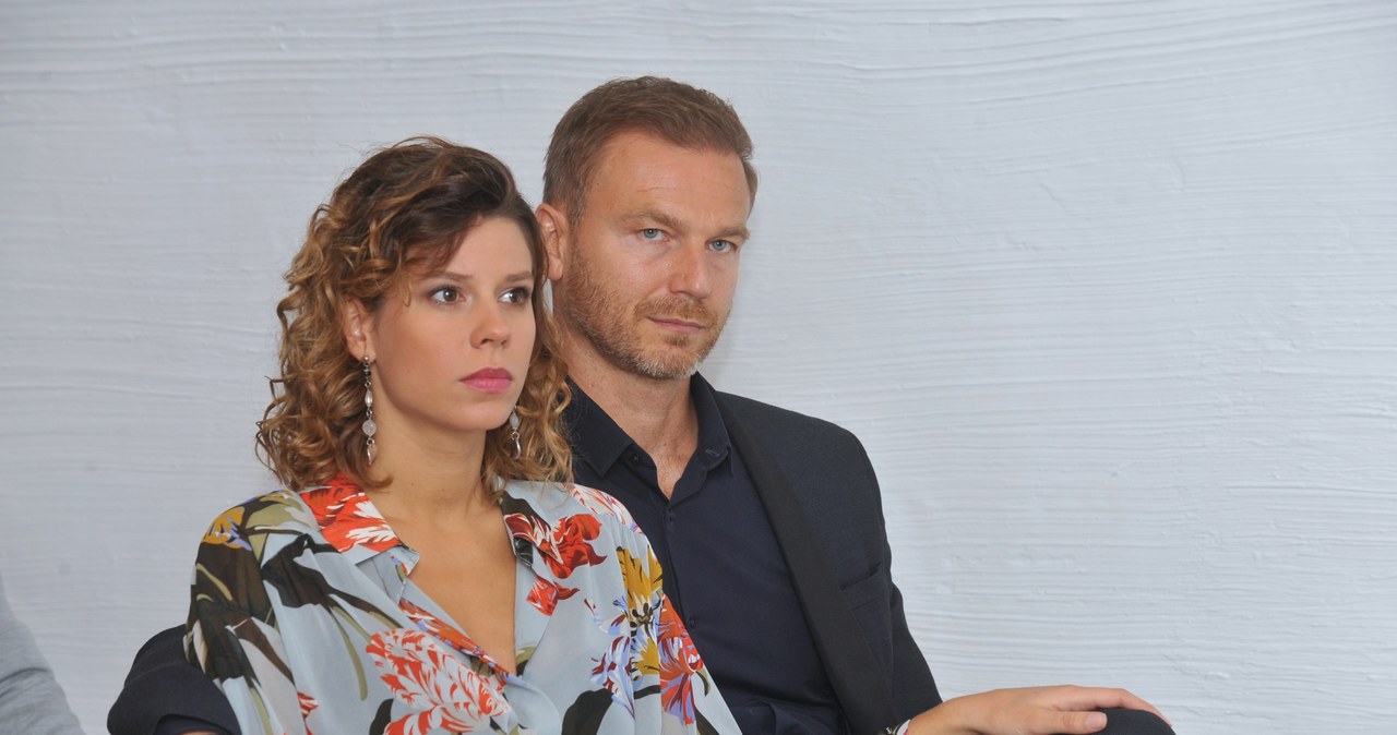 Krystian Wieczorek z żoną, Marią Szafirską /Marek Ulatowski /MWMedia