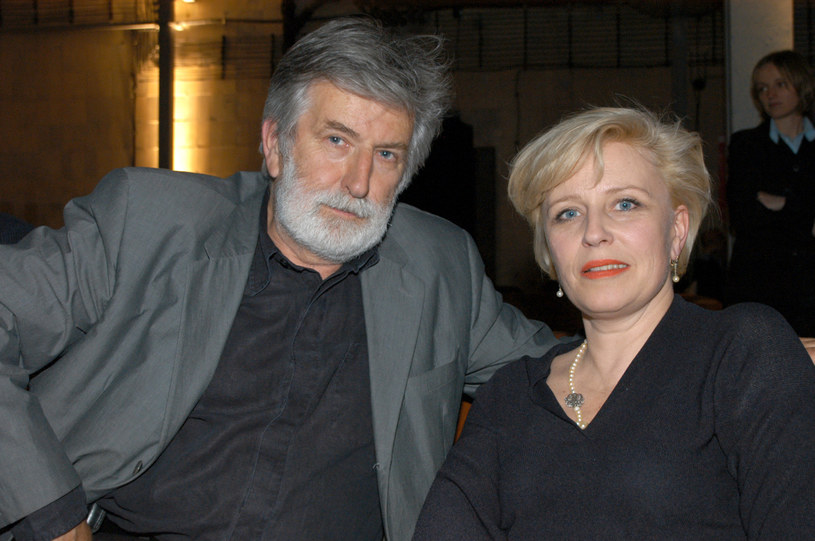 Krystyna Janda i Edward Kłosiński w 2004 roku /Prończyk /AKPA