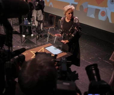 Krystyna Janda z gwiazdą na ​Krakowskiej Alei Filmowej