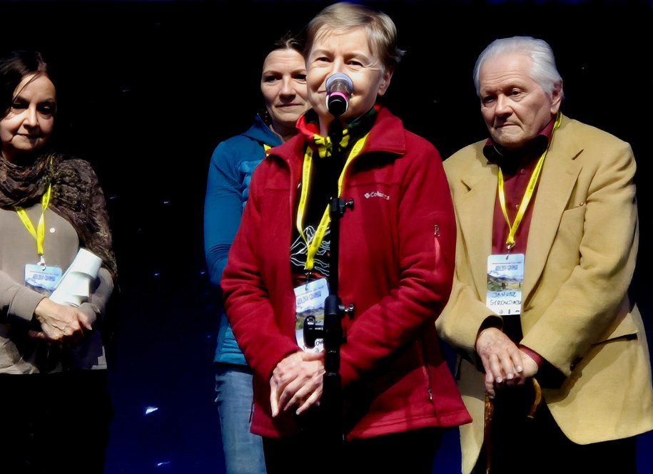 Krystyna Palmowska na gali rozdania KOLOSÓW /Krzysztof Nepelski /RMF FM