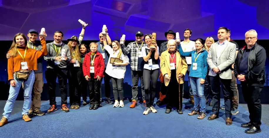 Krystyna Palmowska na gali rozdania KOLOSÓW /Krzysztof Nepelski /RMF FM