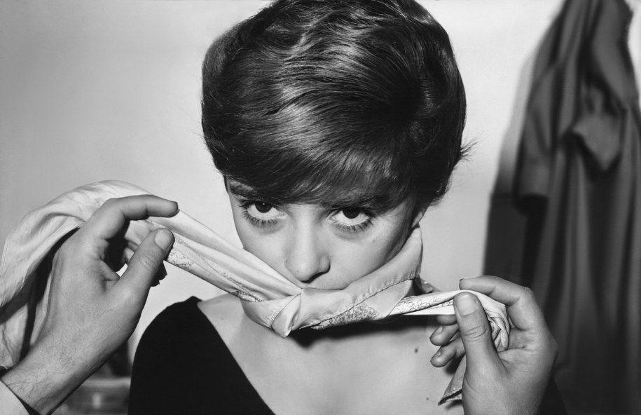 Krystyna Stypułkowska na planie filmu "Niewinni czarodzieje" Andrzeja Wajdy /picture-alliance /dpa /PAP/DPA