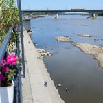 Krytycznie niski poziom wody w Wiśle. Niżówka hydrologiczna w wielu rzekach