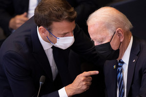 Kryzys dyplomatyczny. Joe Biden chce rozmawiać z prezydentem Francji 