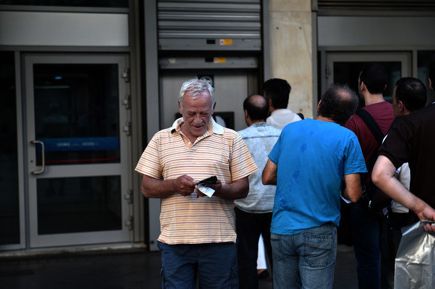Kryzys grecki /AFP