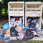 ubrania Kryzys w kontenerach z ubraniami. Większość to śmieci. Dramatyczny apel PCK
