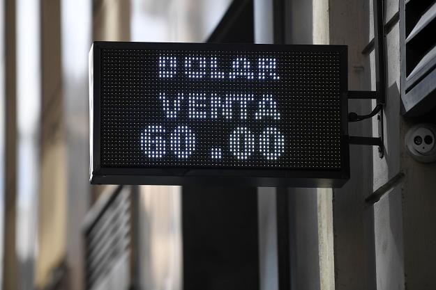 Kryzys walutowy na ulicach Argentyny /AFP
