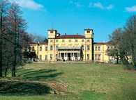 Krzeszowice, pałac Potockich, stan obecny /Encyklopedia Internautica
