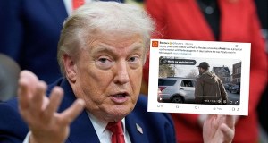 "Krzyczy i pluje w twarz". Trump oburzony filmikiem, który obiegł media