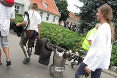 Krzyki rycerzy i huk polskiej artylerii w Toruniu