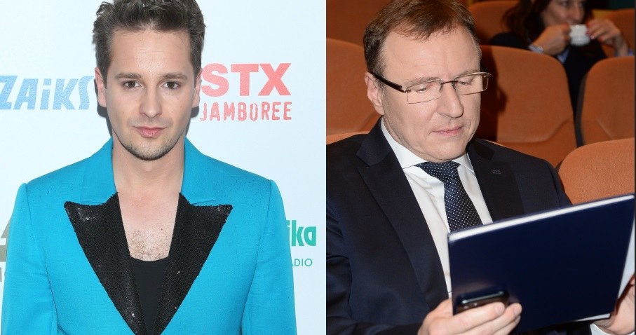 Krzysiek Zalewski i Jacek Kurski /MWMedia