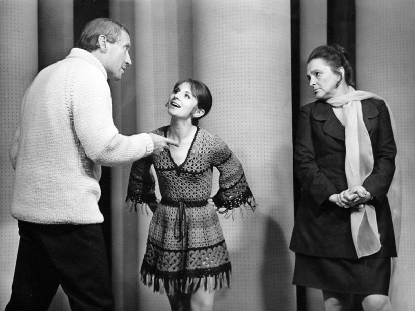 Krzysztof Chamiec, Joanna Jędryka  i Hanna Skarzanka (Teatr Ateneum) /Tomasz Radzik /East News