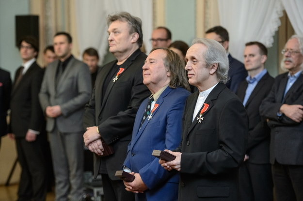 Krzysztof Cugowski, Romuald Lipko i Tomasz Zeliszewski /PAP/Wojciech Pacewicz /PAP