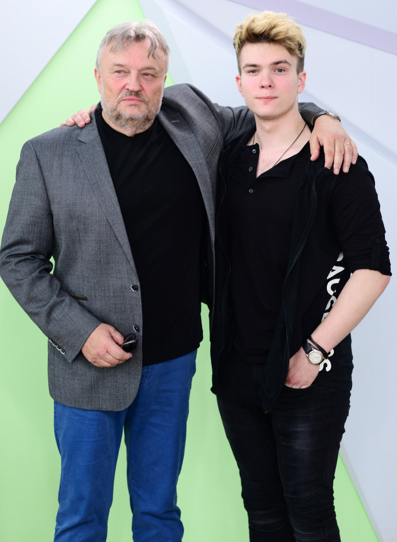 Krzysztof Cugowski z synem Krzysztofem Cugowskim juniorem /Wojtek Olszanka /East News