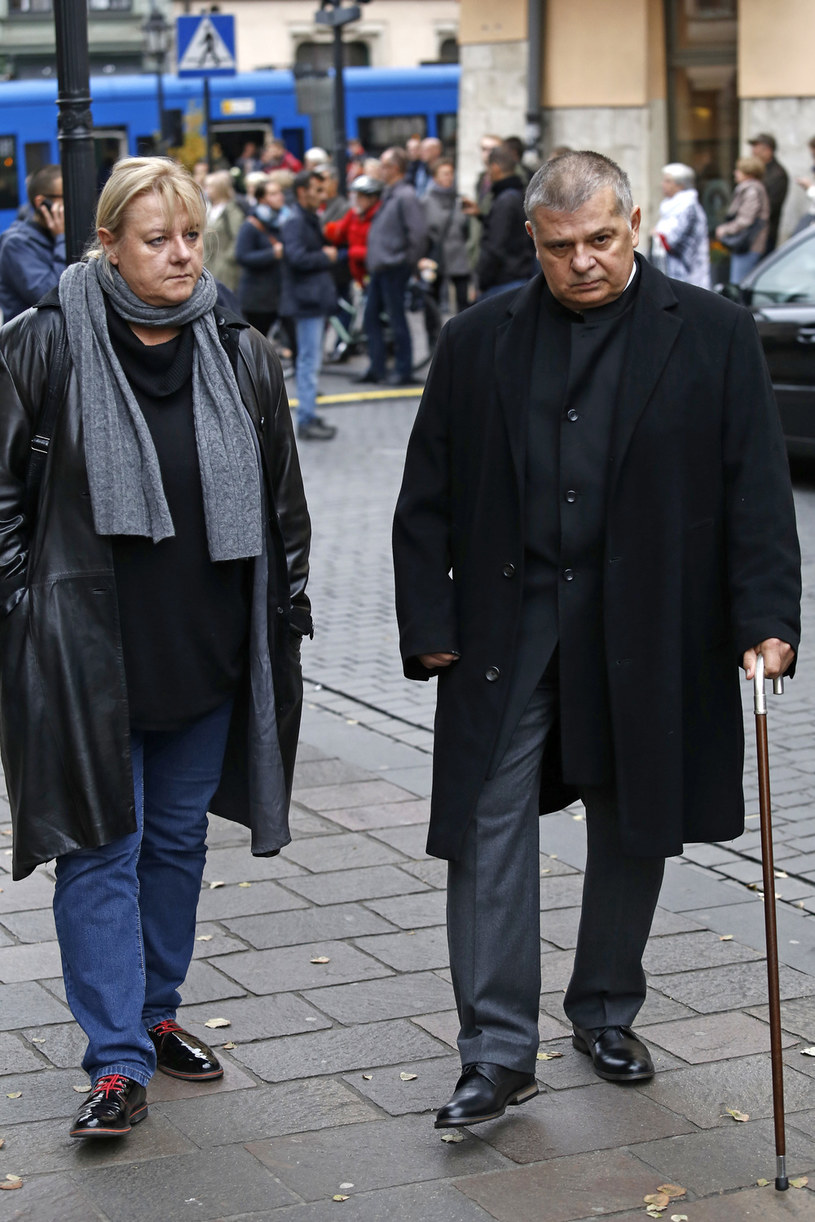 Krzysztof Globisz z żoną Agnieszką /AKPA