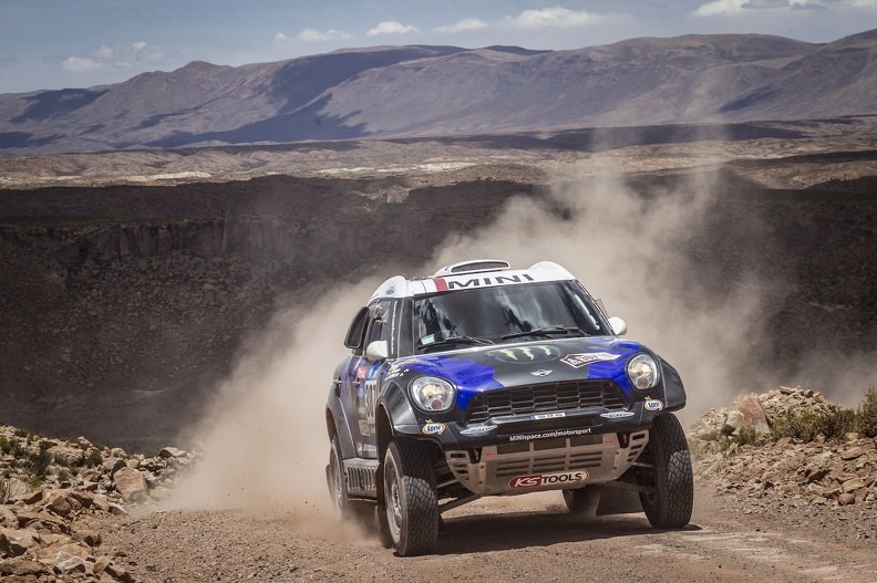Krzysztof Hołowczyc, trzecie kierowca "Dakaru 2015" /Informacja prasowa
