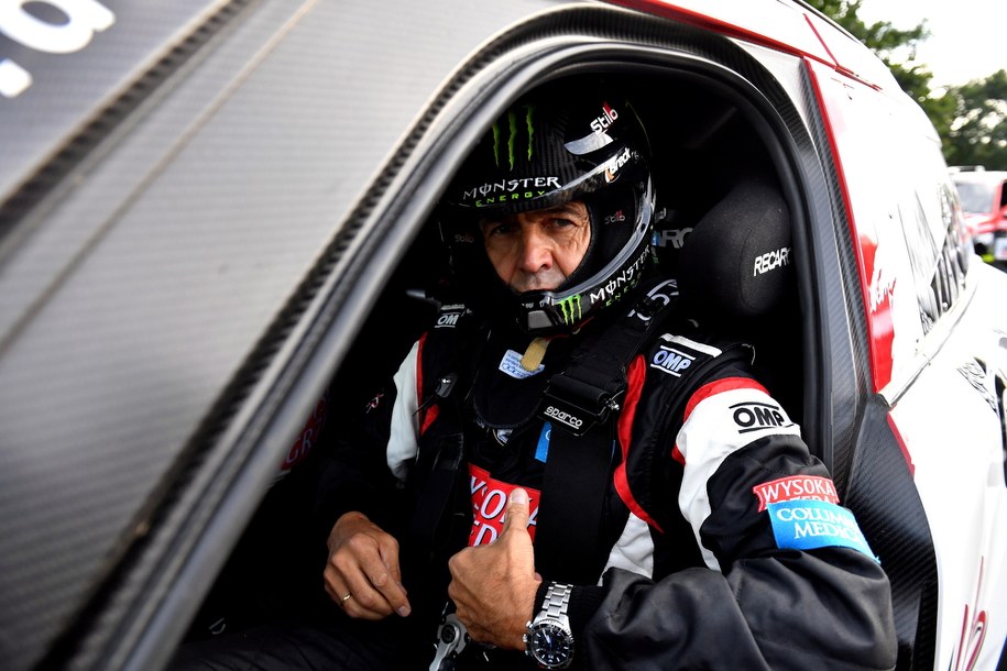 Krzysztof Hołowczyc /	Marcin Bielecki   /PAP