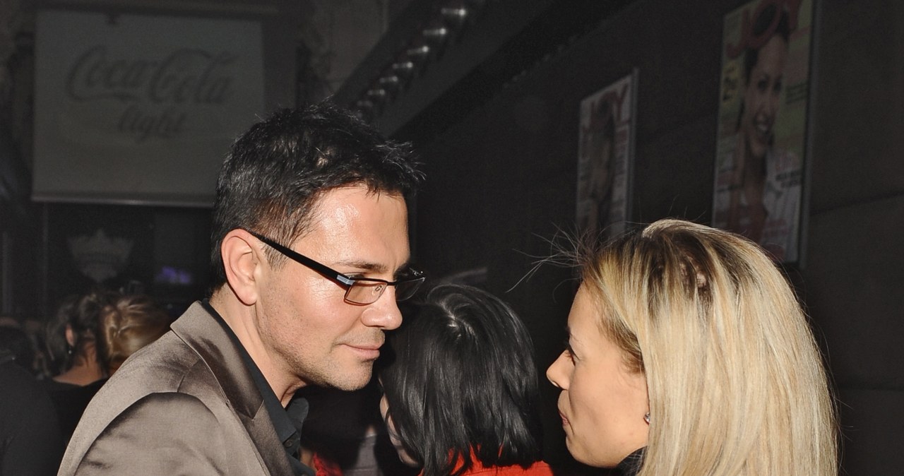 Krzysztof Ibisz i Izabela Janachowska, 2009 rok /Andras Szilagyi /MWMedia