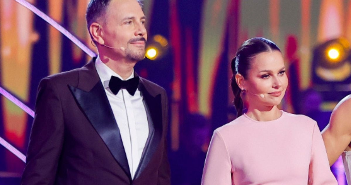 Krzysztof Ibisz i Paulina Sykut-Jeżyna w "Tańcu z gwiazdami" /AKPA /AKPA