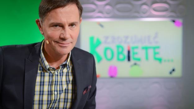 Krzysztof Ibisz jako gospodarz programu "Zrozumieć kobietę". /Polsat