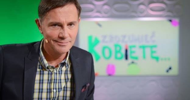 Krzysztof Ibisz jako gospodarz programu "Zrozumieć kobietę". /Polsat