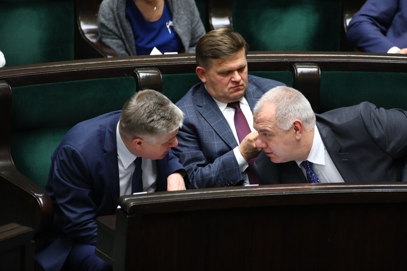 Krzysztof Jurgiel, Wojciech Skurkiewicz i Jacek Sasin /Stanisław Kowalczuk /East News