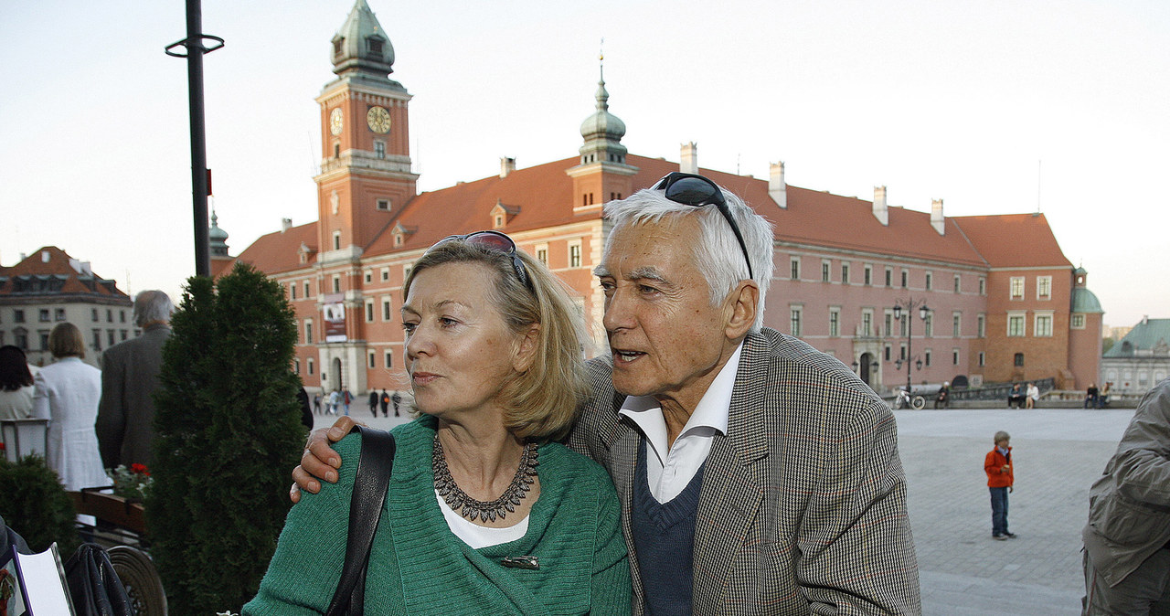 Krzysztof Kalczyński i Halina Rowicka /Wojtalewicz Jarosław /AKPA