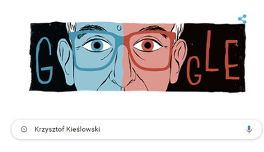 Krzysztof Kieślowski w Google Doodle