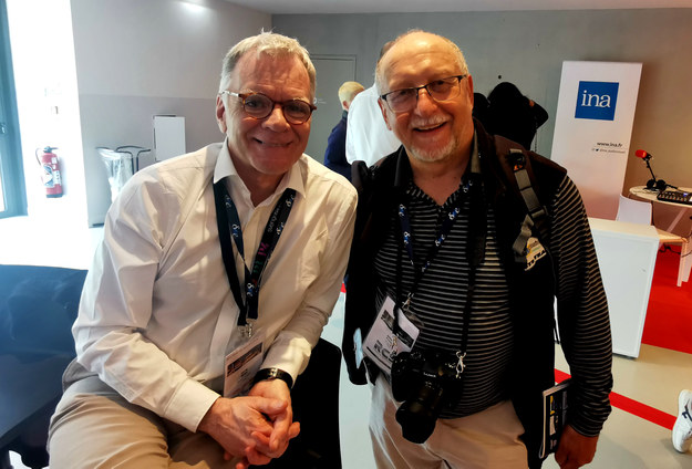 Krzysztof Nepelski and Michel Colin / RMF FM