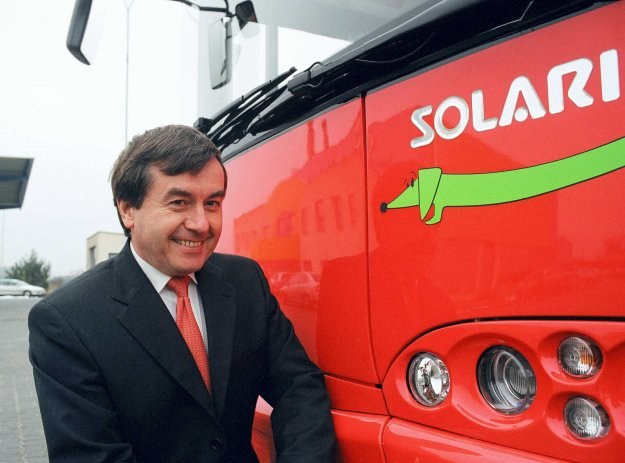 Krzysztof Olszewski, prezes i założyciel Solaris Bus & Coach S.A /AFP