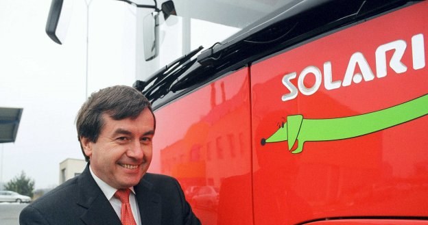 Krzysztof Olszewski, prezes i założyciel Solaris Bus & Coach S.A /AFP