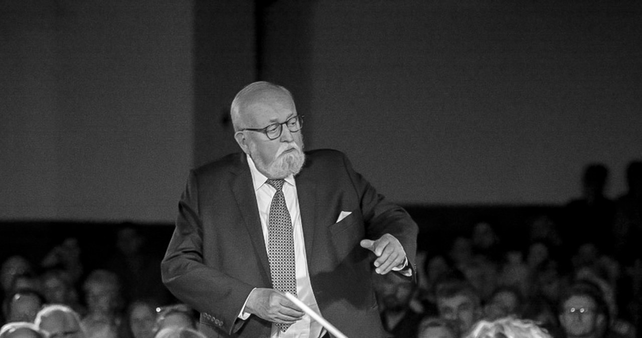 Krzysztof Penderecki zmarł w wieku 86 lat /Maciek Jonek /Reporter