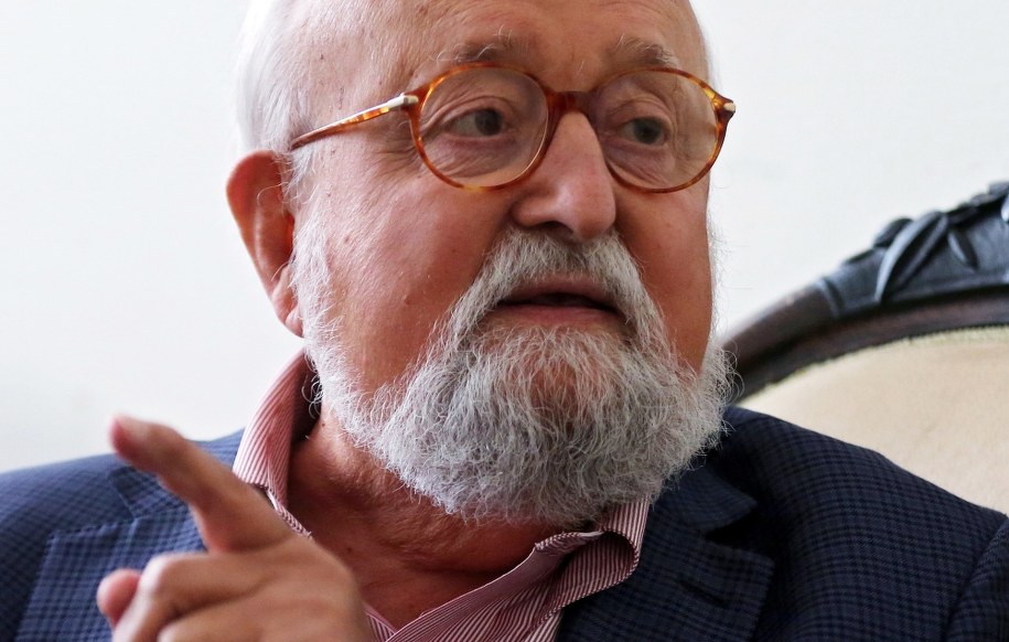 Krzysztof Penderecki /ELONARDO MUNOZ /PAP/EPA