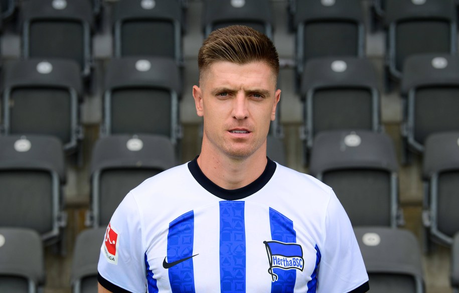 Krzysztof Piątek jeszcze w barwach Hertha BSC /Soeren Stache    /PAP/DPA